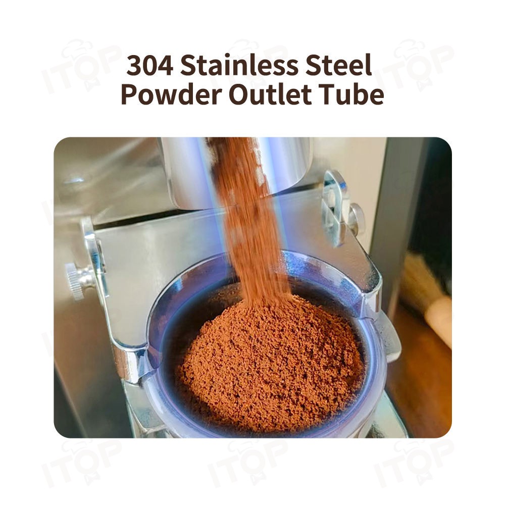 ITOP コマーシャル 74mm フラット刃式 全金属製ボデ - Coffee Grinder Burr Flat のレビューと価格