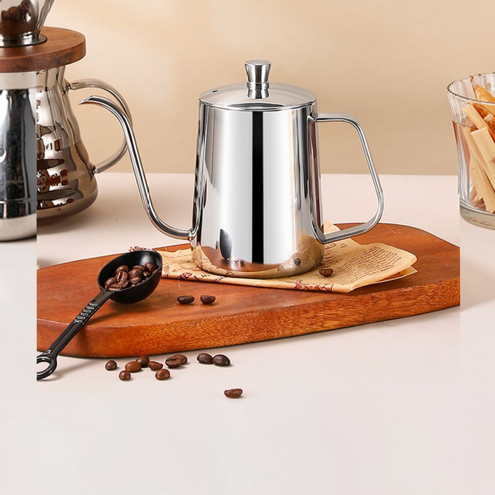 ステンレス製、細口の注ぎ口が付いたコーヒーケトル。家庭用、バ - Coffee Equipment Pour Over のレビューと価格