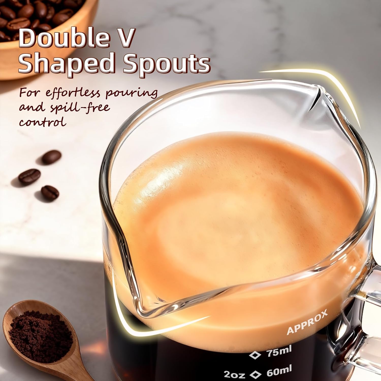 1/2個入りエスプレッソカップ 2.5オンス エスプレッソシ - Espresso Shot Glass のレビューと価格