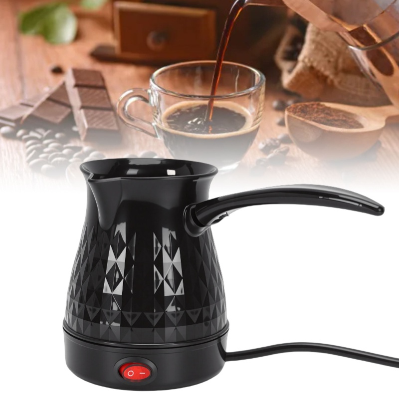 110V対応の電気式トルココーヒーポット、600ml、ステン - Coffee Equipment For Camping のレビューと価格